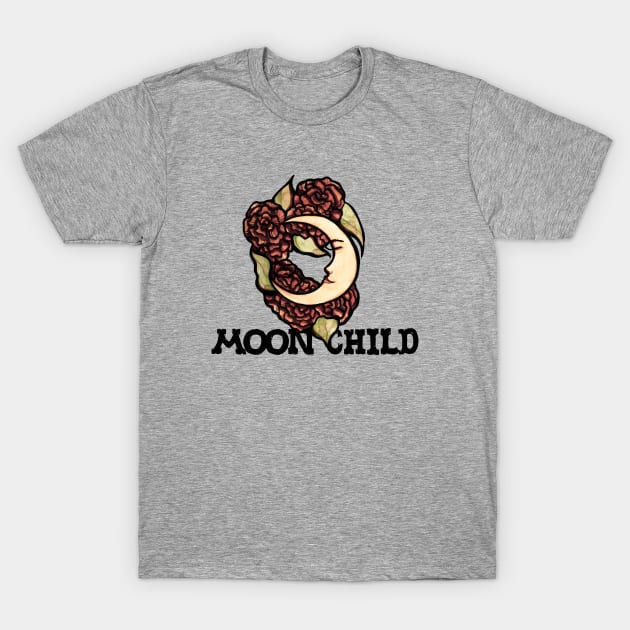 Moon Child T-Shirt by bubbsnugg